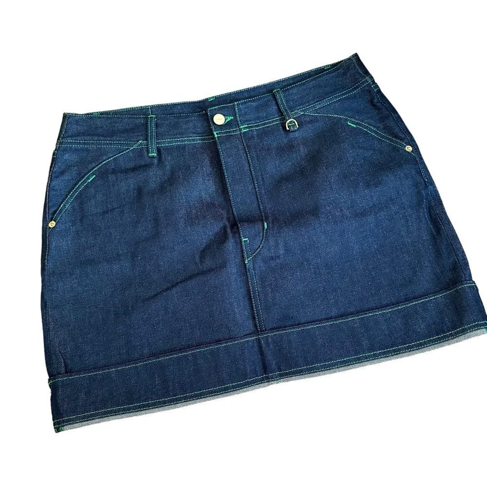 JACQUEMUS La Jupe De Nimes Denim Mini Skirt NEW - Size FR 32 US XL